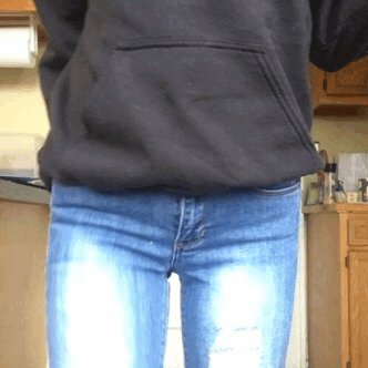 Sexy girls peeing their pants