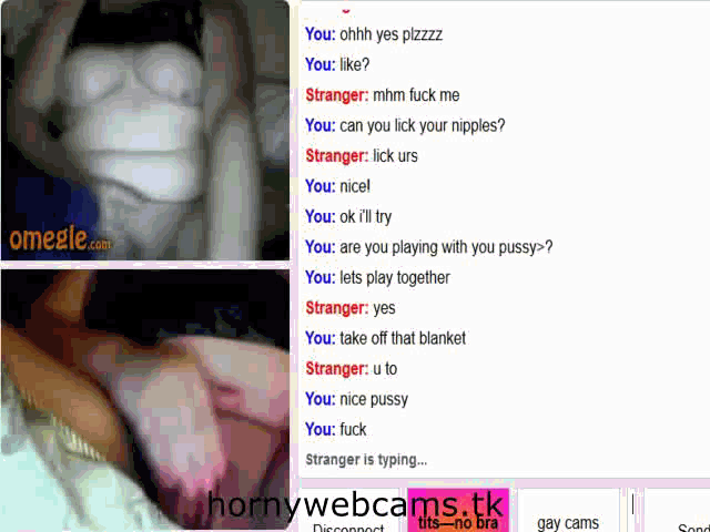 Omegle small tits with nice
