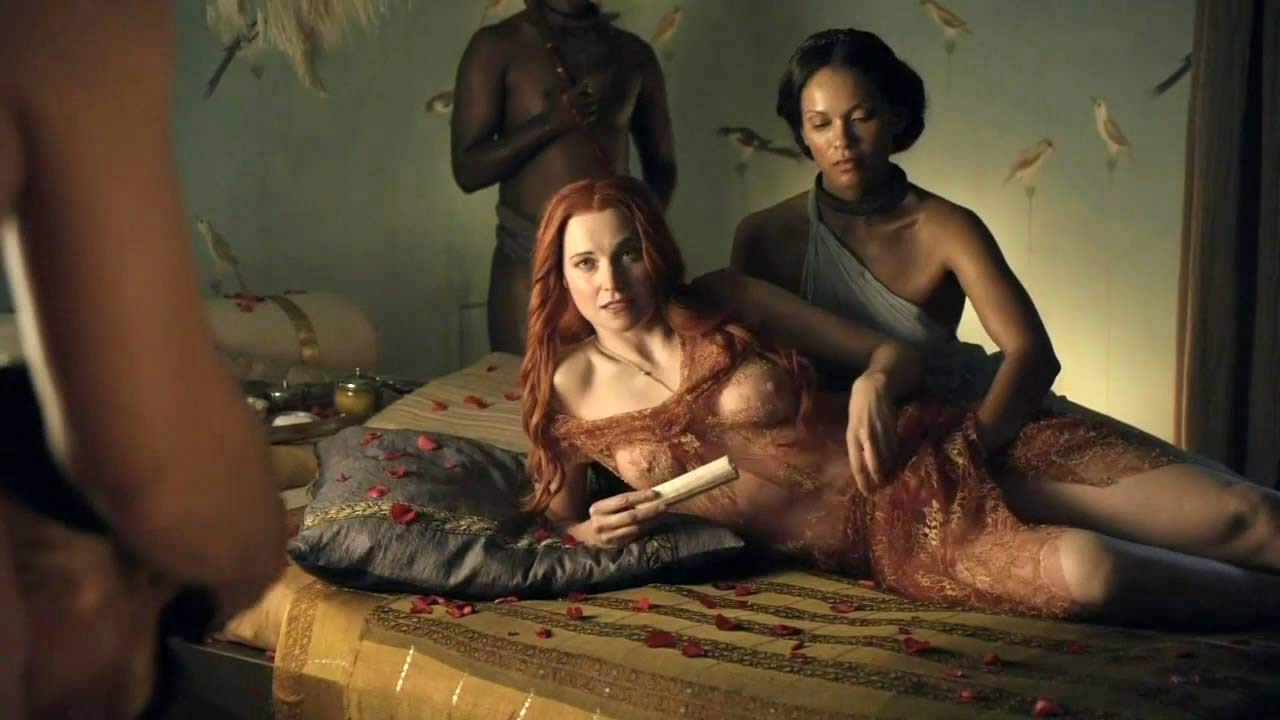 Evagothika Erin Cummings Nude In Spartacus Blood And Sand