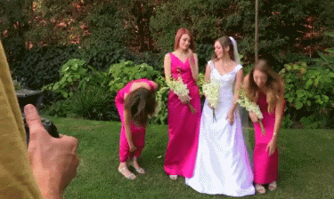 Pixy recommendet bridesmaid bride meets