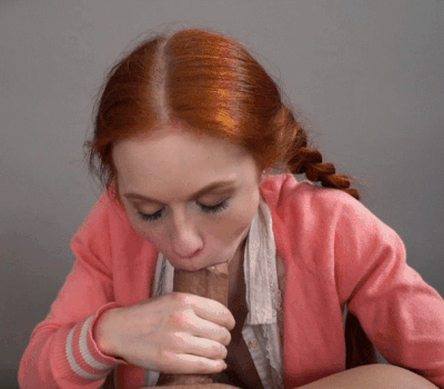 Cute redhead teen with small penis