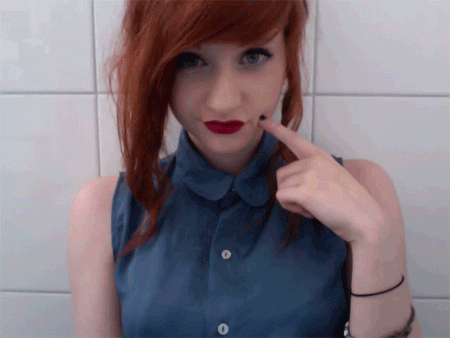 Vice reccomend horny redhead with blue eyes squirts