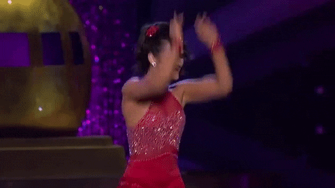 Beautiful lily martin dances shows body