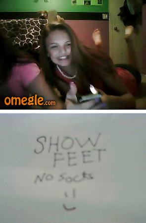 Omegle foot