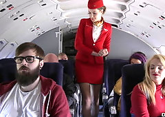 Lady reccomend flight attendant jennie