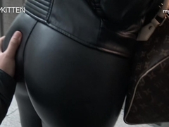 best of Leggings mall leather fucked