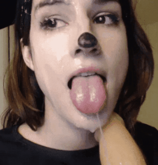 Bullwinkle recomended tongue girl throat shows