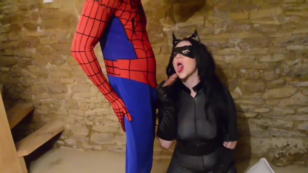 Kickback reccomend harmony reigns catwoman spiderman cosplay