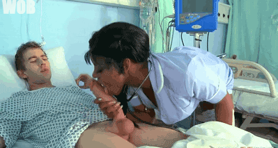 Japanese uncensored doctor nurse blowjob