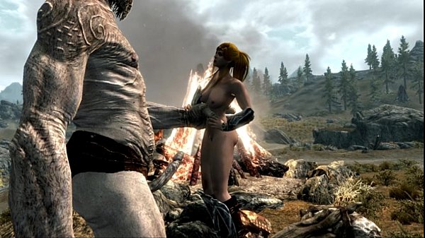 Sexy skyrim dovakhin learns redguards