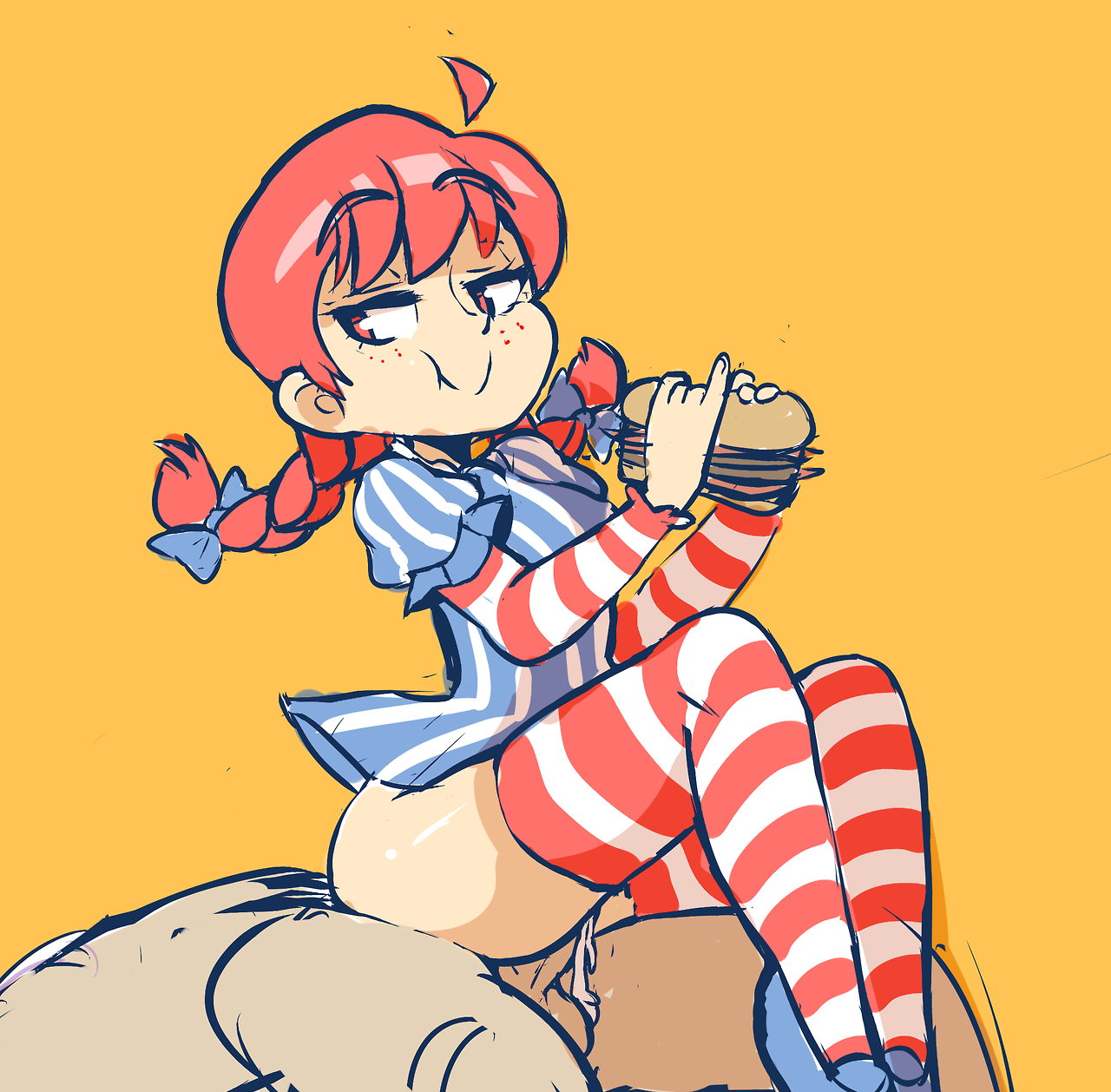 Rum P. reccomend wendys beef hungry pippy longstocking