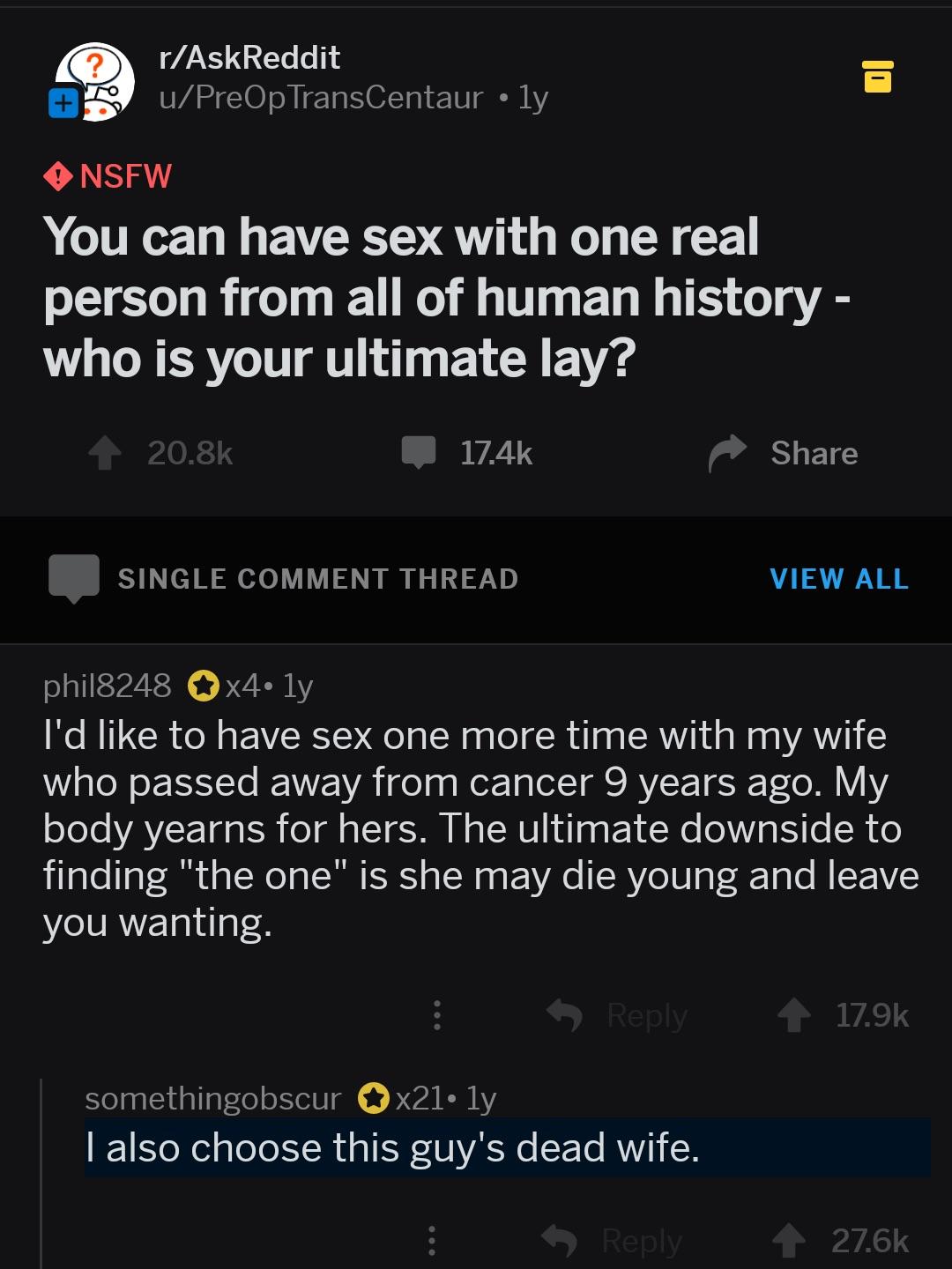 Serpentine reccomend Widower has sex with deceased wifes friend