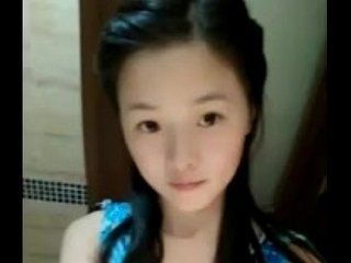 Young asian girl webcam