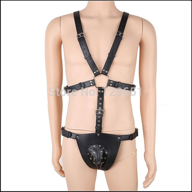 Leather body harnesses erotic or bondage