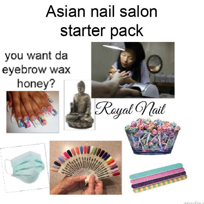 best of Nail technician Asian