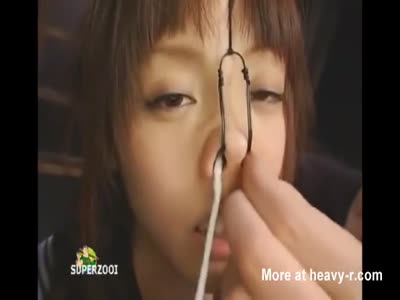 Japanese nose bondage