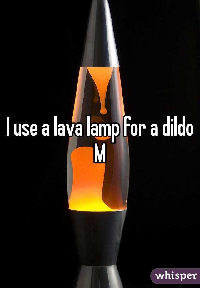 Lava lamp dildo